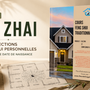 Formation Feng Shui traditionnel Module 1 Ba Zhai pour découvrir ses directions Feng Shui personnelles et analyser les secteurs favorables de son habitation.